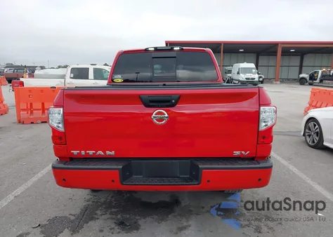 2020 Nissan Titan Sv 4X2 из США, поврежденный, VIN 1N6AA1EF2LN507281